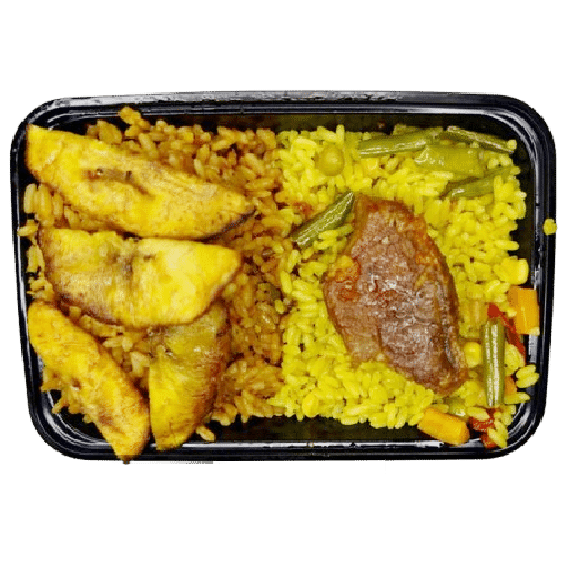 Jollof/Fried Rice Mix & Beef